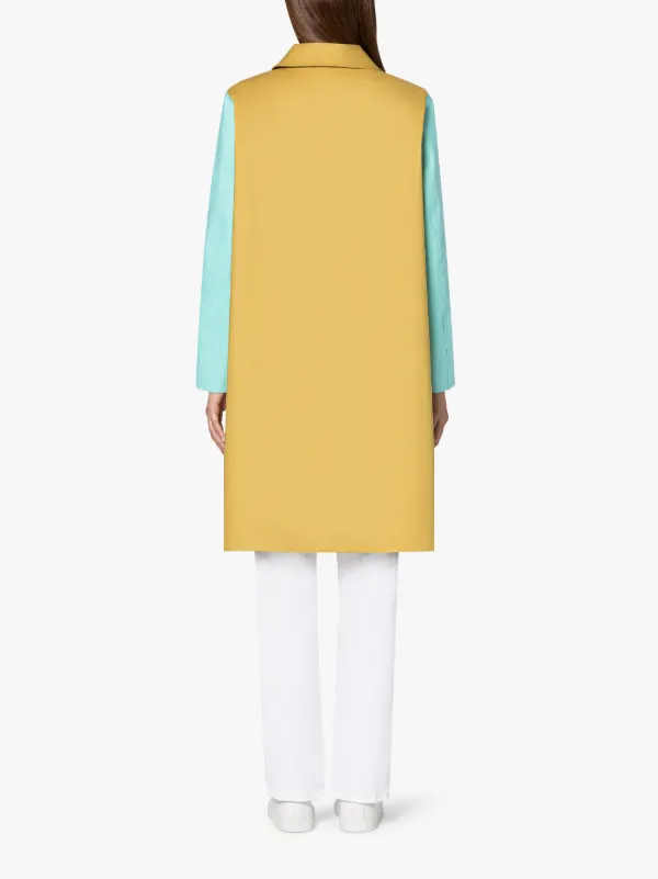 BANTON Colourblock Bonded Cotton Coat