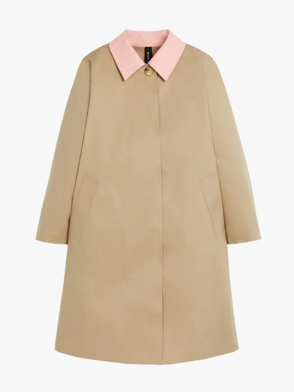 BANTON Fawn x Pink Bonded Cotton Coat | LRC-013