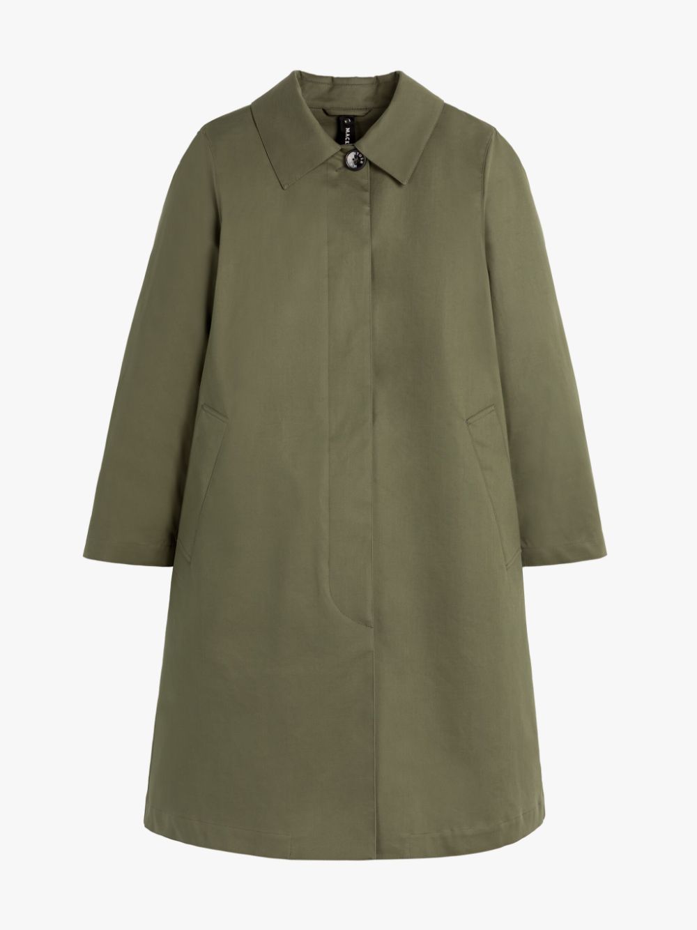 Green mac outlet coat