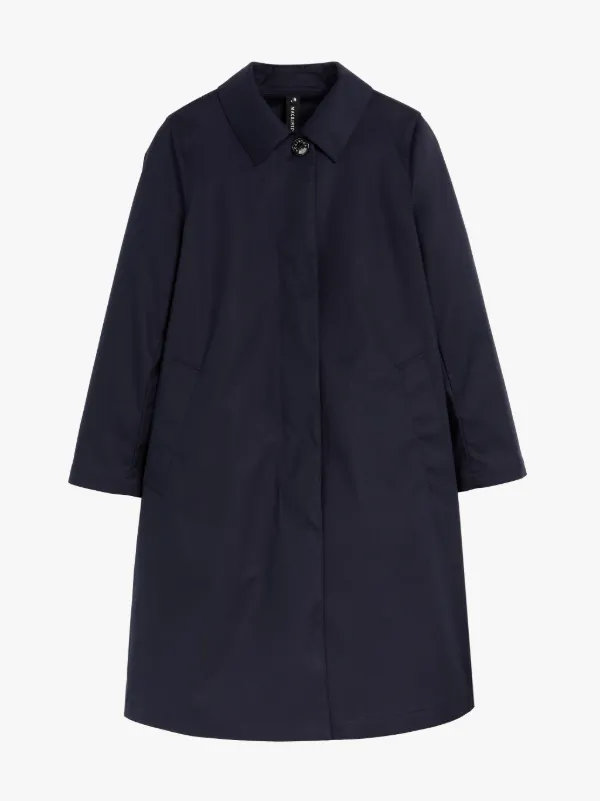 BANTON Navy RAINTEC Cotton Coat | LM-1057