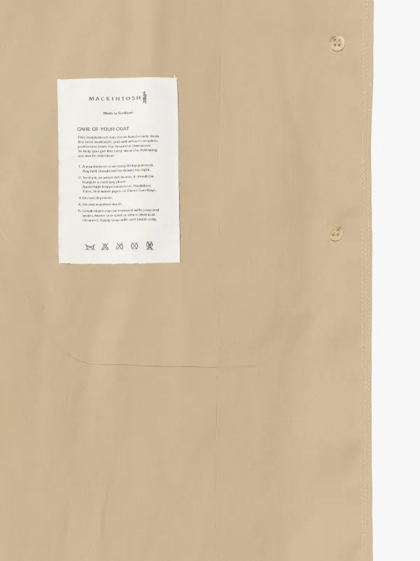 BANTON Tea Rose Raw Edge Bonded Cotton Coat | LR-1022