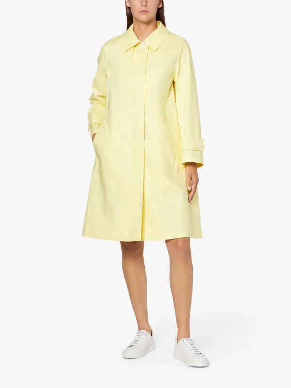 BANTON Yellow RAINTEC Cotton Coat | LM-1057B