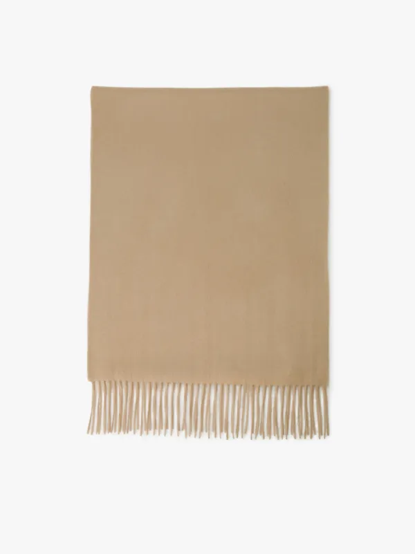Beige Cashmere Scarf