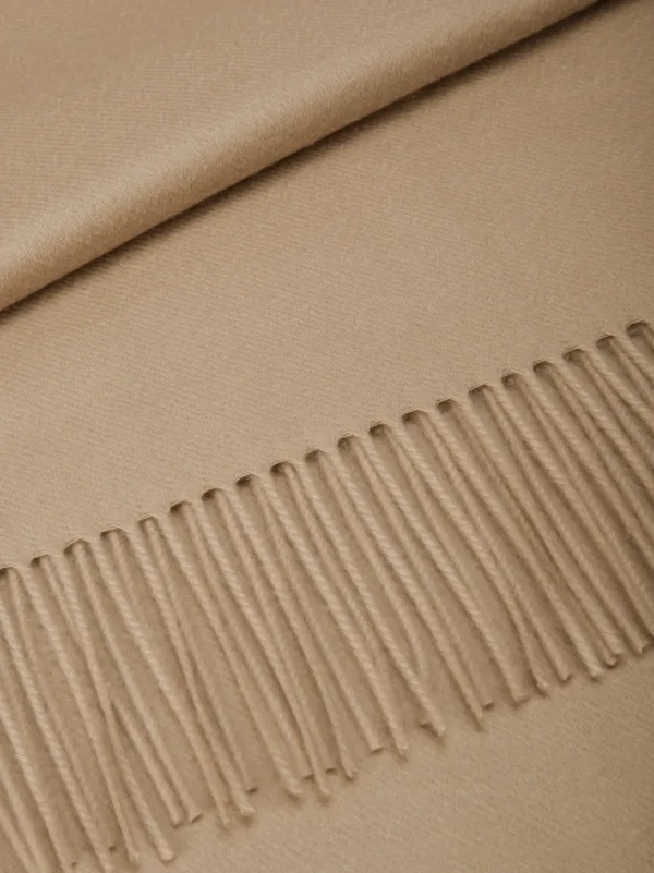 Beige Cashmere Scarf
