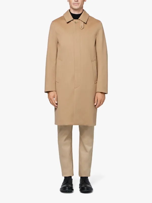 Beige Storm System Wool 3/4 Coat GM-001F