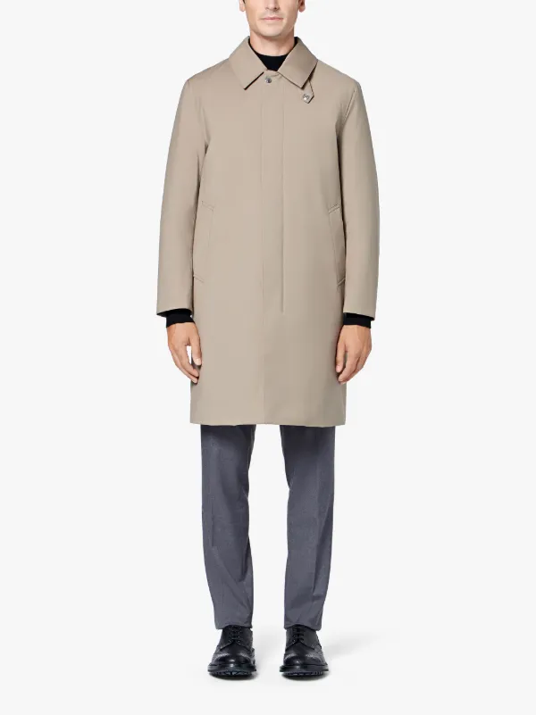 Beige Storm System Wool THINDOWN Coat GM-001/TD