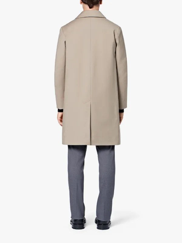 Beige Storm System Wool THINDOWN Coat GM-001/TD