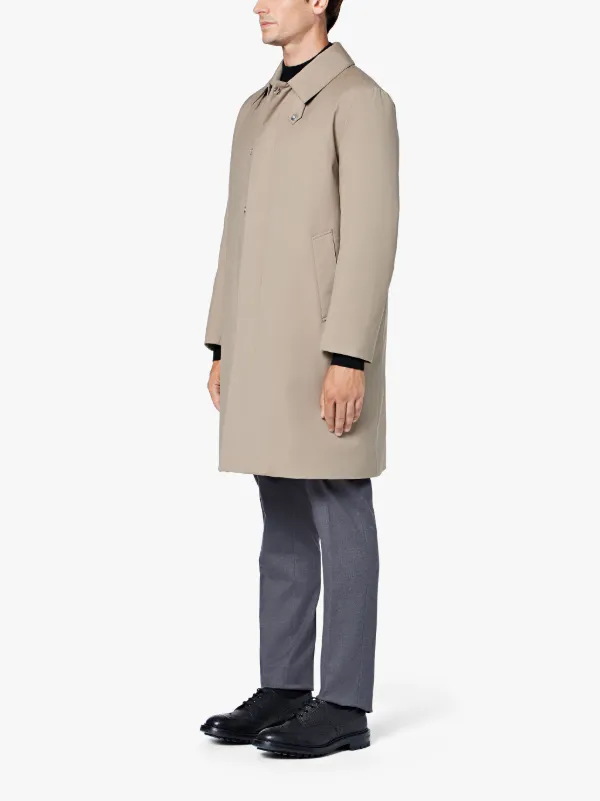 Beige Storm System Wool THINDOWN Coat GM-001/TD
