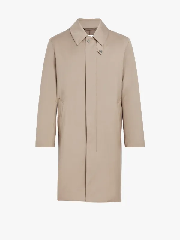 Beige Storm System Wool THINDOWN Coat GM-001/TD