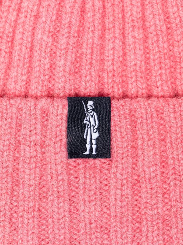 BILLIE Pink Wool Benie Hat