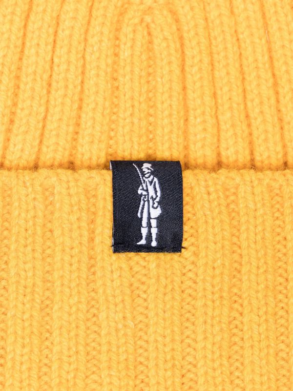 BILLIE Yellow Wool Benie Hat