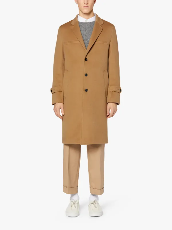 BIRKHILL Beige Wool & Cashmere Coat | GM-1100