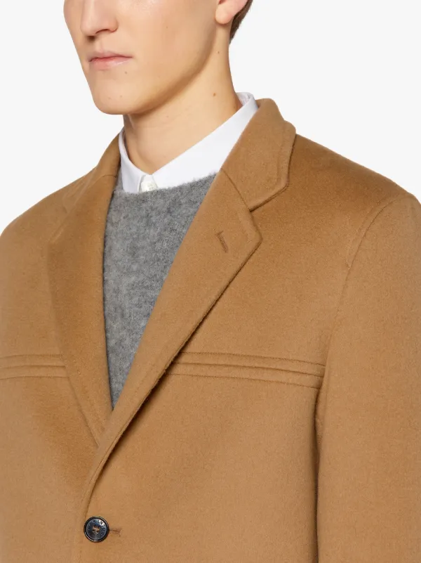 BIRKHILL Beige Wool & Cashmere Coat | GM-1100