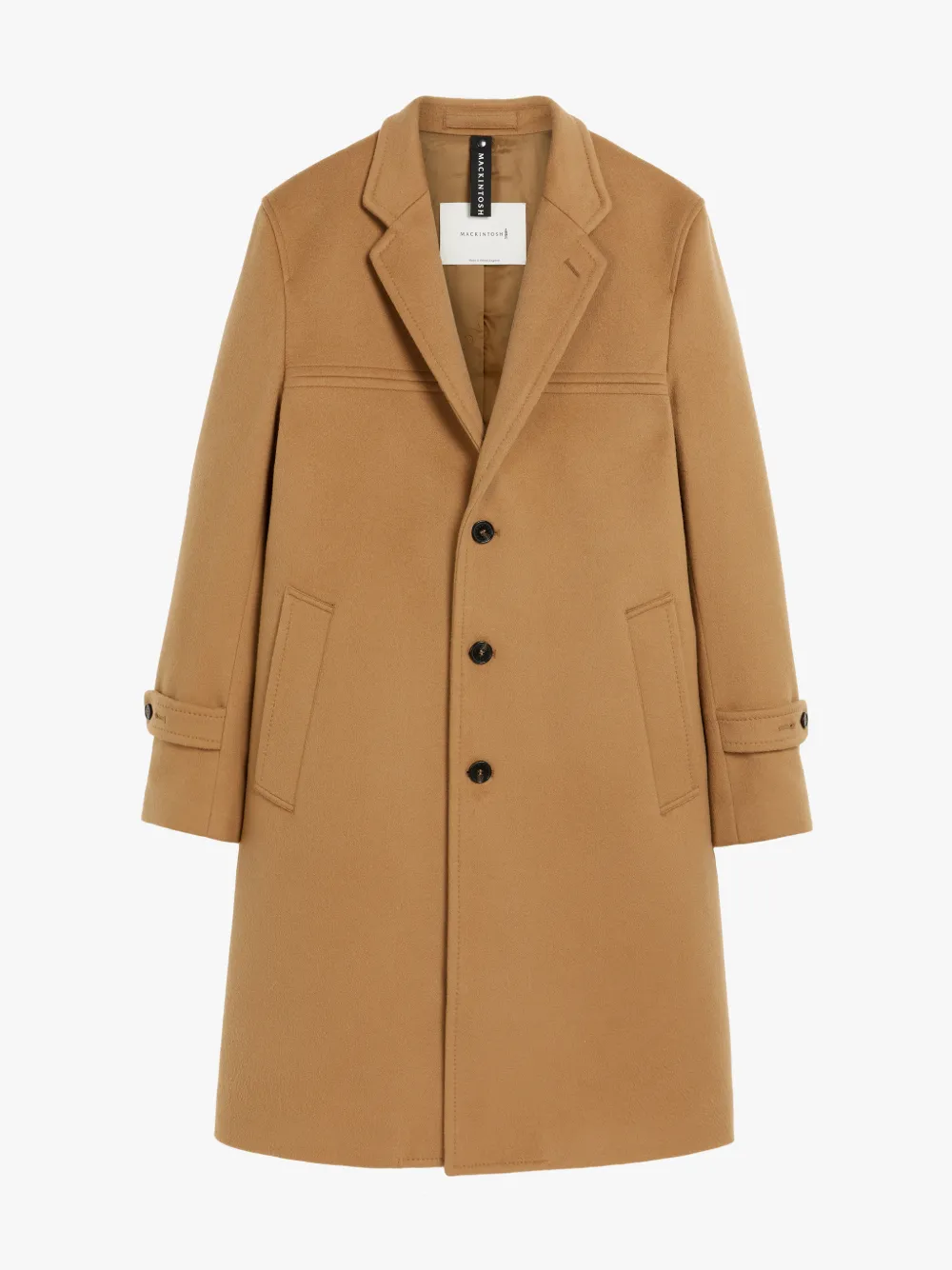 wool cashmere tailored coat burberry