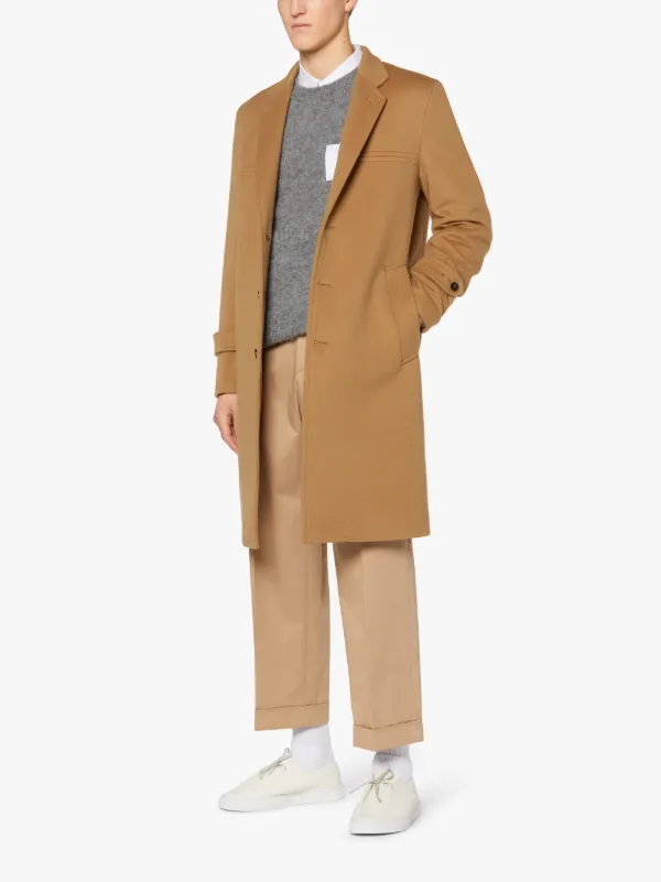 BIRKHILL Beige Wool & Cashmere Coat | GM-1100