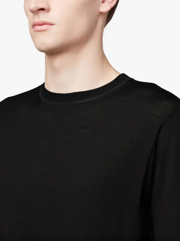 Black 0002 Crewneck Sweater
