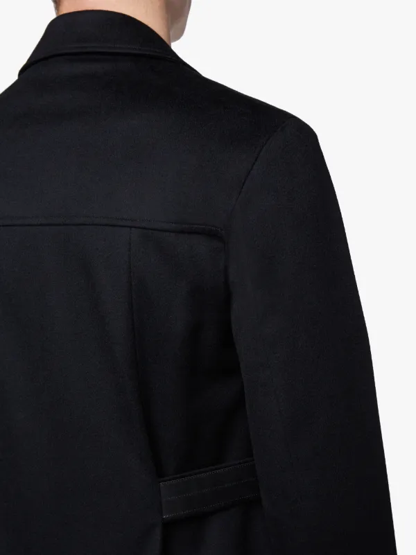 Black Cashmere 0001 Trench Coat