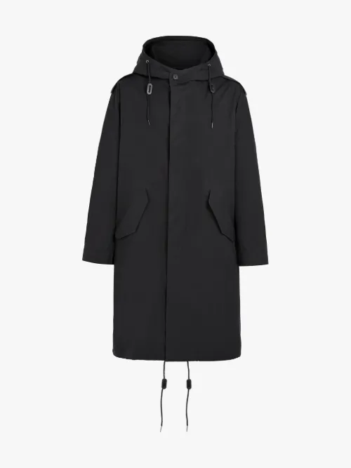 cotton fishtail parka