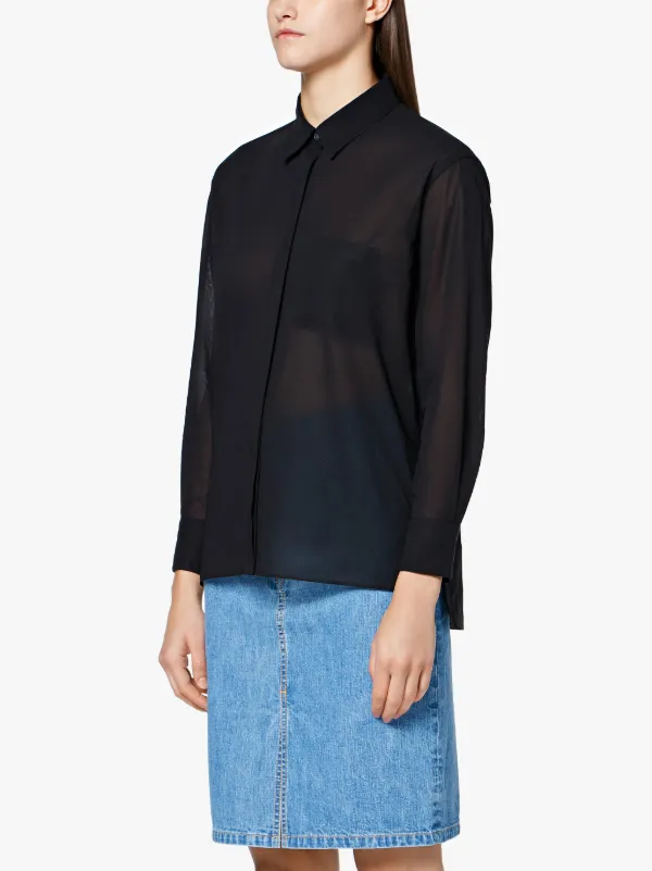 Black Cotton Shirt