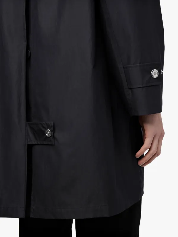 Black Cotton & Silk 0002 Coat