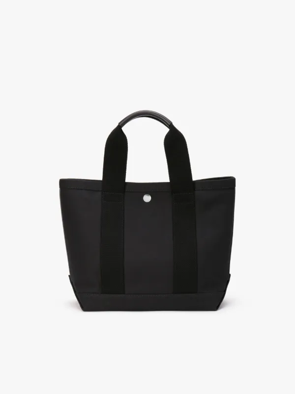 Black Cotton Small Tote Bag