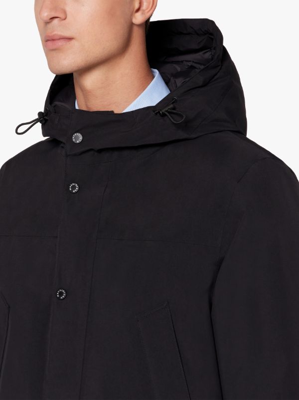 Black eVent Hooded Down Jacket | GDH-002