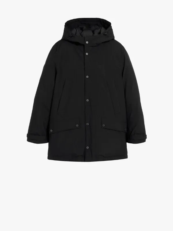 Black eVent Hooded Down Jacket | GDH-002