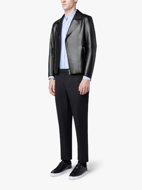 Black Leather Rider Jacket