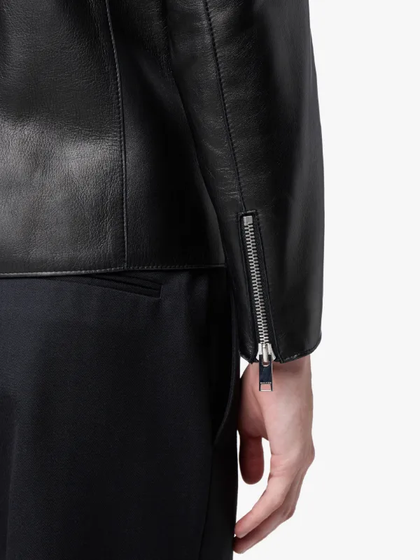 Black Leather Rider Jacket