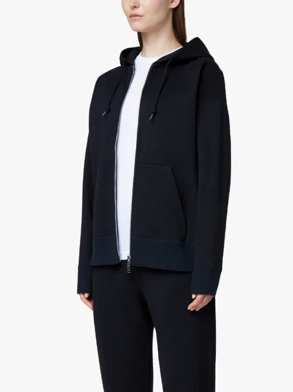 loopback hooded sweat