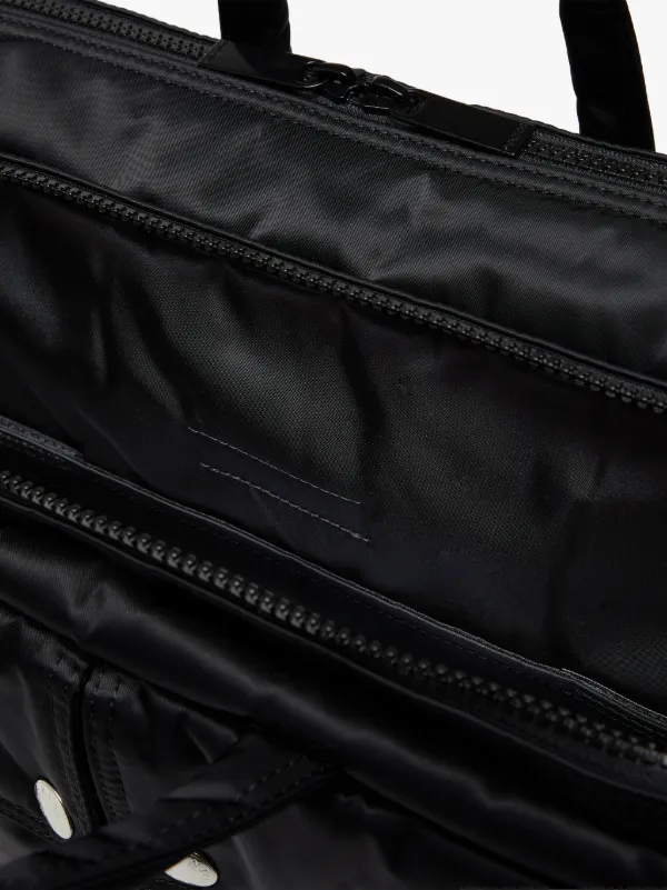 Black Nylon PORTER Briefcase