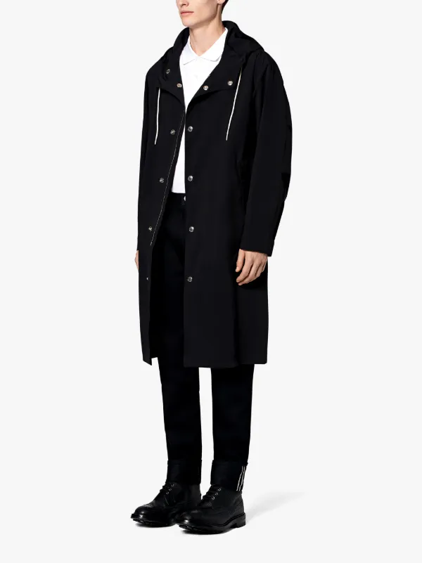 Black Oversized Military Parka GM-137B