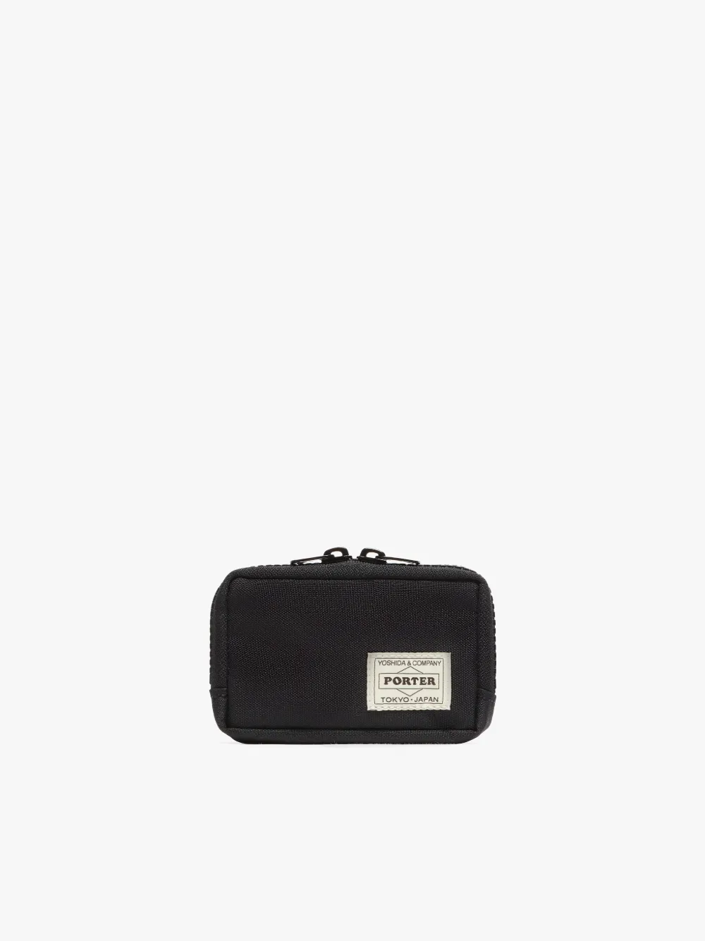 Black Porter Small Zip Wallet | Mackintosh