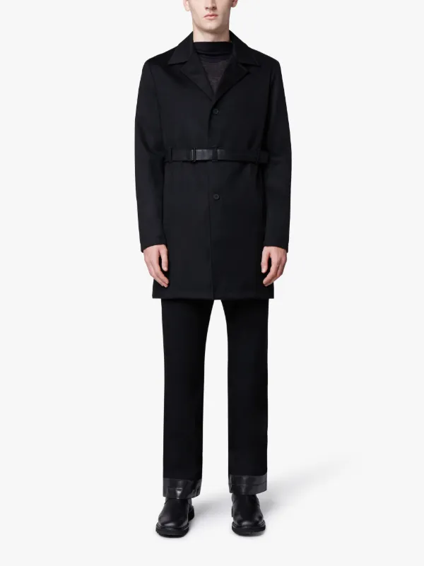 Black Cashmere 0001 Trench Mens Coat | Mackintosh