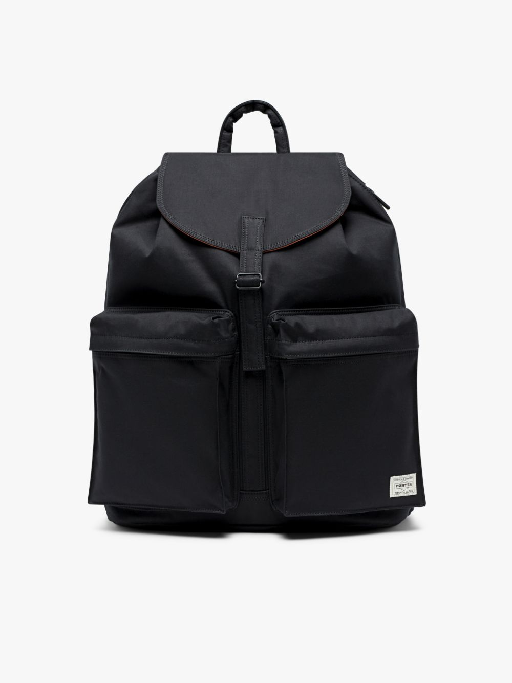 Black x Orange Porter Backpack | Mackintosh