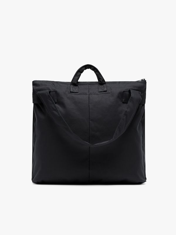 Black x Orange Porter Helmet Bag | Mackintosh