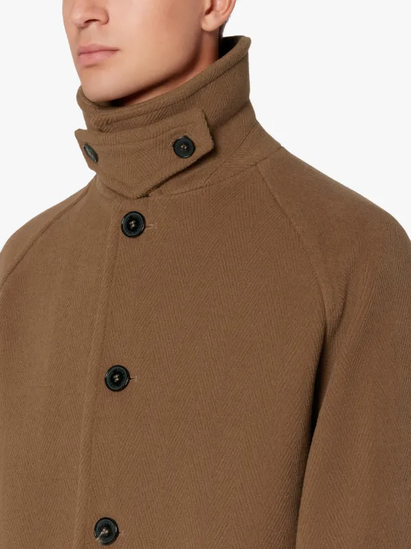 BLACKFORD Camel Wool Blend Overcoat | GM-1067F/BT