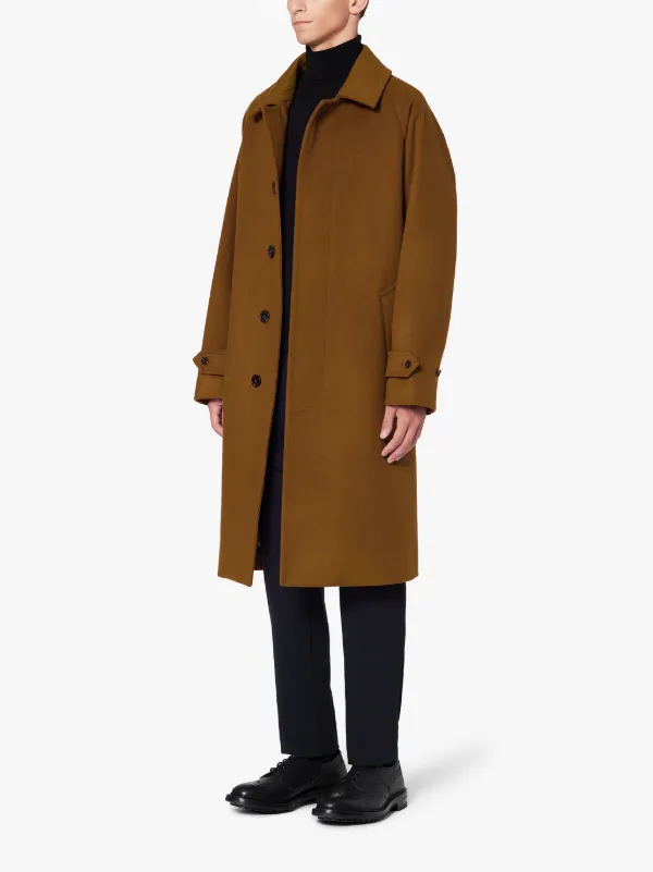 BLACKRIDGE Camel Wool & Cashmere Oversized Overcoat | GM-113F | Mackintosh