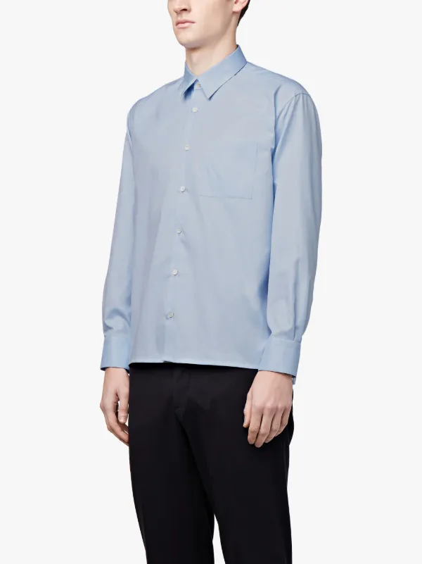 Blue Cotton Shirt | GMS-004