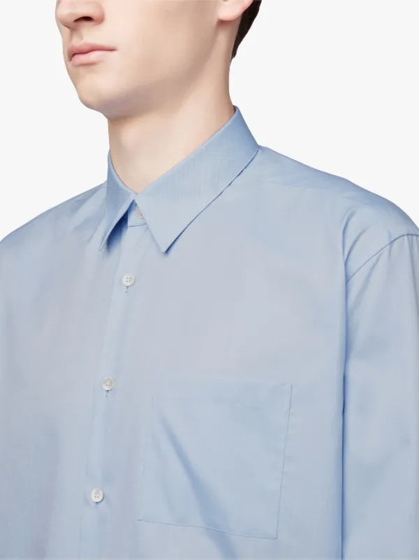 Blue Cotton Shirt | GMS-004