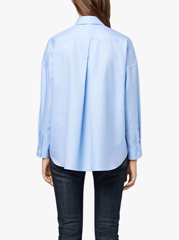 Blue Cotton Shirt | LMS-008