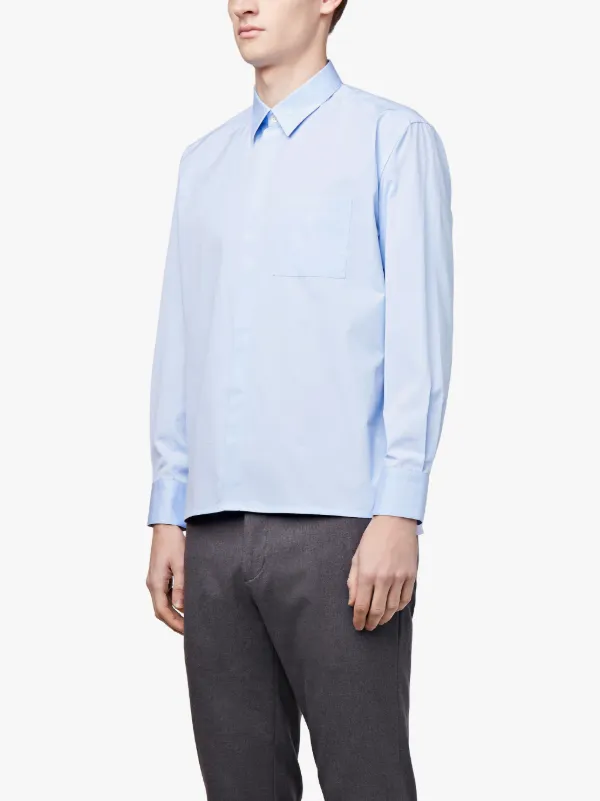 Blue Cotton Shirt