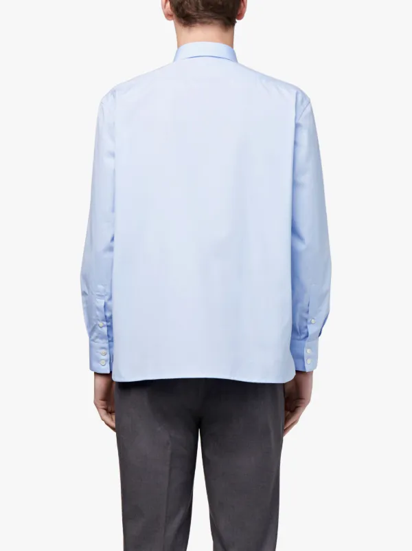 Blue Cotton Shirt