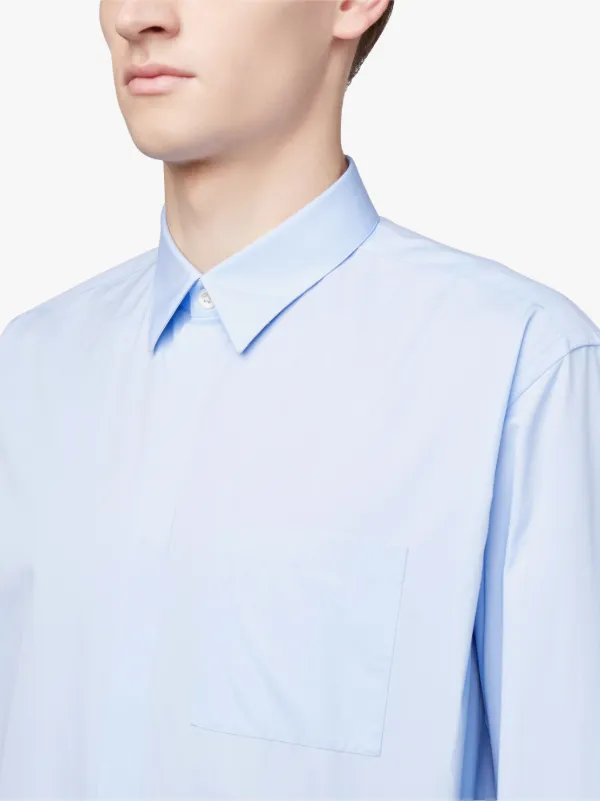 Blue Cotton Shirt