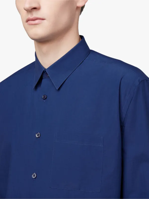 Blue Cotton Shirt