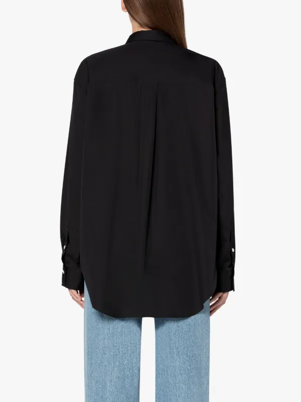 BLUEBELLS Black Cotton Shirt