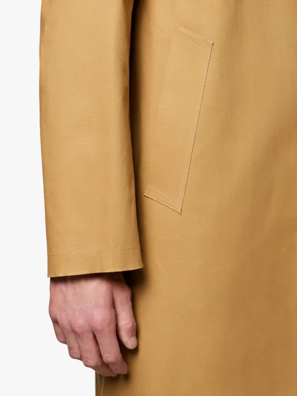 bonded hooded raincoat