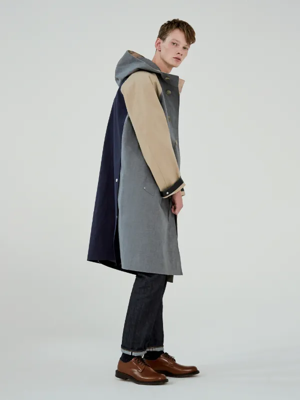 bonded oversized raincoat