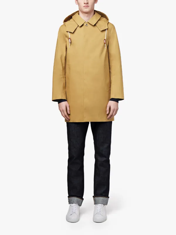 bonded short raincoat