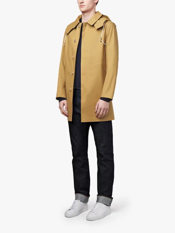bonded short raincoat